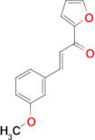 (2E)-1-(furan-2-yl)-3-(3-methoxyphenyl)prop-2-en-1-one