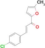 (2E)-3-(4-chlorophenyl)-1-(5-methylfuran-2-yl)prop-2-en-1-one