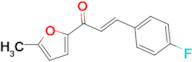 (2E)-3-(4-fluorophenyl)-1-(5-methylfuran-2-yl)prop-2-en-1-one