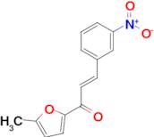 (2E)-1-(5-methylfuran-2-yl)-3-(3-nitrophenyl)prop-2-en-1-one