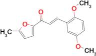 (2E)-3-(2,5-dimethoxyphenyl)-1-(5-methylfuran-2-yl)prop-2-en-1-one