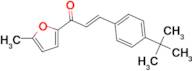 (2E)-3-(4-tert-butylphenyl)-1-(5-methylfuran-2-yl)prop-2-en-1-one