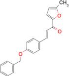 (2E)-3-[4-(benzyloxy)phenyl]-1-(5-methylfuran-2-yl)prop-2-en-1-one