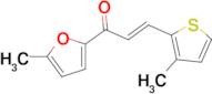 (2E)-1-(5-methylfuran-2-yl)-3-(3-methylthiophen-2-yl)prop-2-en-1-one