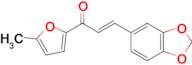 (2E)-3-(2H-1,3-benzodioxol-5-yl)-1-(5-methylfuran-2-yl)prop-2-en-1-one