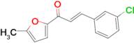 (2E)-3-(3-chlorophenyl)-1-(5-methylfuran-2-yl)prop-2-en-1-one