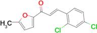 (2E)-3-(2,4-dichlorophenyl)-1-(5-methylfuran-2-yl)prop-2-en-1-one