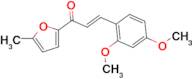 (2E)-3-(2,4-dimethoxyphenyl)-1-(5-methylfuran-2-yl)prop-2-en-1-one