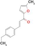 (2E)-3-(4-ethylphenyl)-1-(5-methylfuran-2-yl)prop-2-en-1-one