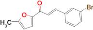 (2E)-3-(3-bromophenyl)-1-(5-methylfuran-2-yl)prop-2-en-1-one