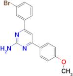 4-(3-bromophenyl)-6-(4-methoxyphenyl)pyrimidin-2-amine