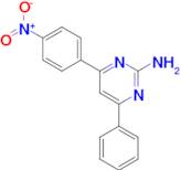 4-(4-nitrophenyl)-6-phenylpyrimidin-2-amine