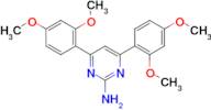 4,6-bis(2,4-dimethoxyphenyl)pyrimidin-2-amine