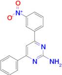 4-(3-nitrophenyl)-6-phenylpyrimidin-2-amine