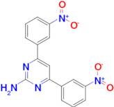 4,6-bis(3-nitrophenyl)pyrimidin-2-amine