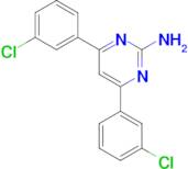 4,6-bis(3-chlorophenyl)pyrimidin-2-amine