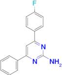 4-(4-fluorophenyl)-6-phenylpyrimidin-2-amine