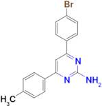 4-(4-bromophenyl)-6-(4-methylphenyl)pyrimidin-2-amine