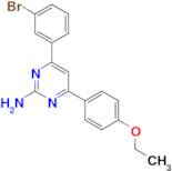 4-(3-bromophenyl)-6-(4-ethoxyphenyl)pyrimidin-2-amine