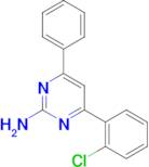 4-(2-chlorophenyl)-6-phenylpyrimidin-2-amine