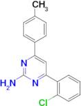 4-(2-chlorophenyl)-6-(4-methylphenyl)pyrimidin-2-amine