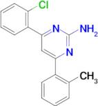 4-(2-chlorophenyl)-6-(2-methylphenyl)pyrimidin-2-amine