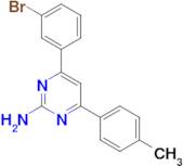 4-(3-bromophenyl)-6-(4-methylphenyl)pyrimidin-2-amine