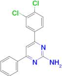 4-(3,4-dichlorophenyl)-6-phenylpyrimidin-2-amine