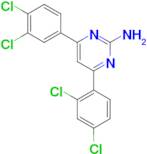 4-(2,4-dichlorophenyl)-6-(3,4-dichlorophenyl)pyrimidin-2-amine