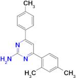 4-(2,4-dimethylphenyl)-6-(4-methylphenyl)pyrimidin-2-amine