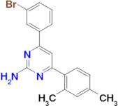 4-(3-bromophenyl)-6-(2,4-dimethylphenyl)pyrimidin-2-amine