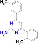 4-(2-methylphenyl)-6-(3-methylphenyl)pyrimidin-2-amine