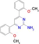 4,6-bis(2-methoxyphenyl)pyrimidin-2-amine