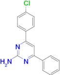 4-(4-chlorophenyl)-6-phenylpyrimidin-2-amine