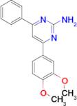 4-(3,4-dimethoxyphenyl)-6-phenylpyrimidin-2-amine