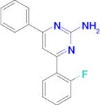 4-(2-fluorophenyl)-6-phenylpyrimidin-2-amine