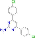 4,6-bis(4-chlorophenyl)pyrimidin-2-amine