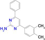 4-(3,4-dimethylphenyl)-6-phenylpyrimidin-2-amine