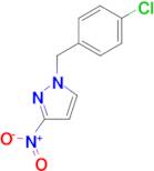 1-[(4-chlorophenyl)methyl]-3-nitro-1H-pyrazole