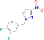 1-[(3,4-difluorophenyl)methyl]-3-nitro-1H-pyrazole