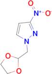 1-[(1,3-dioxolan-2-yl)methyl]-3-nitro-1H-pyrazole