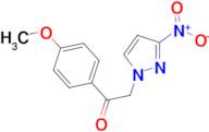 1-(4-methoxyphenyl)-2-(3-nitro-1H-pyrazol-1-yl)ethan-1-one