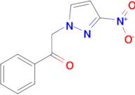 2-(3-nitro-1H-pyrazol-1-yl)-1-phenylethan-1-one