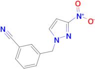 3-[(3-nitro-1H-pyrazol-1-yl)methyl]benzonitrile
