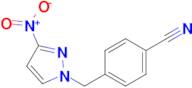 4-[(3-nitro-1H-pyrazol-1-yl)methyl]benzonitrile