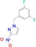 1-[(3,5-difluorophenyl)methyl]-3-nitro-1H-pyrazole