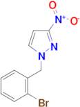 1-[(2-bromophenyl)methyl]-3-nitro-1H-pyrazole