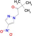 3,3-dimethyl-1-(4-nitro-1H-pyrazol-1-yl)butan-2-one