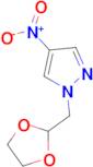 1-[(1,3-dioxolan-2-yl)methyl]-4-nitro-1H-pyrazole