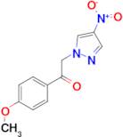 1-(4-methoxyphenyl)-2-(4-nitro-1H-pyrazol-1-yl)ethan-1-one